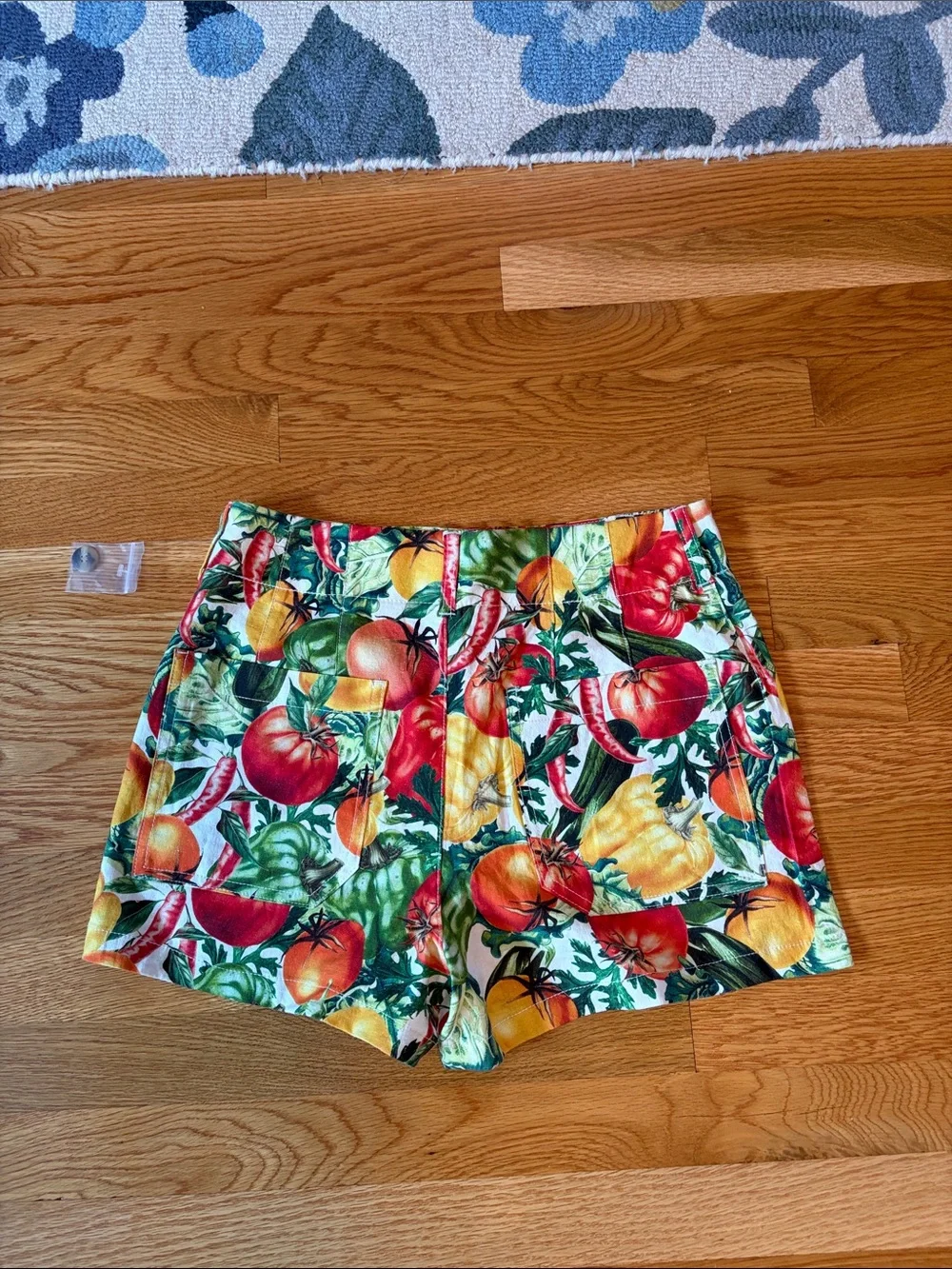 Anthropologie The Colette Linen Blend Shorts Size 28 NWT